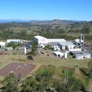 The AJ Bush by-products rendering facility at Bromelton, near Beaudesert