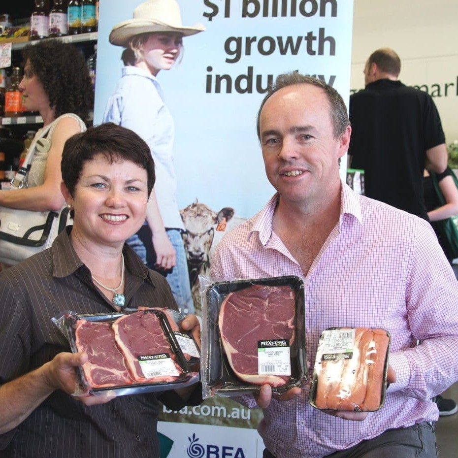 Dubbo organic beef producers Matt and Julie O'Leary