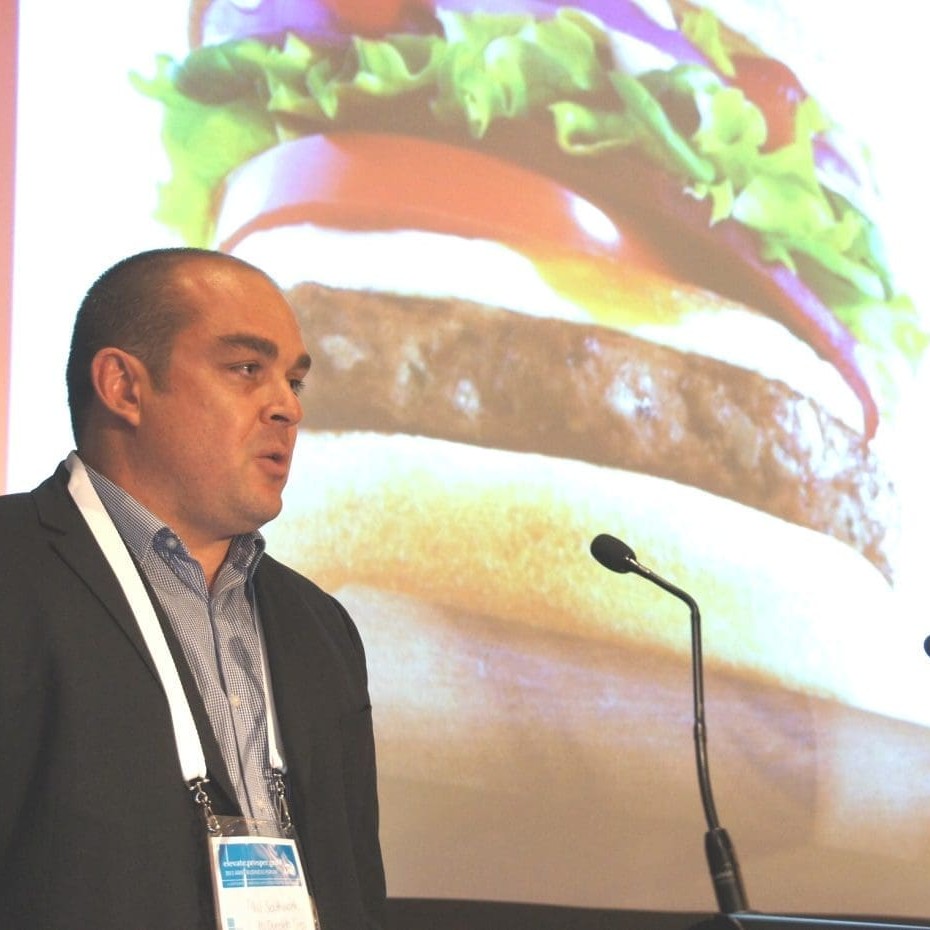 McDonald's purchasing manager for Australia/NZ, Philip Southworth