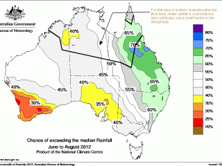 Rainfall odds for winter. Click on images at bottom of story to view maps in larger format. 