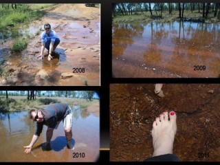 Clear surface water runoff at Glanville.