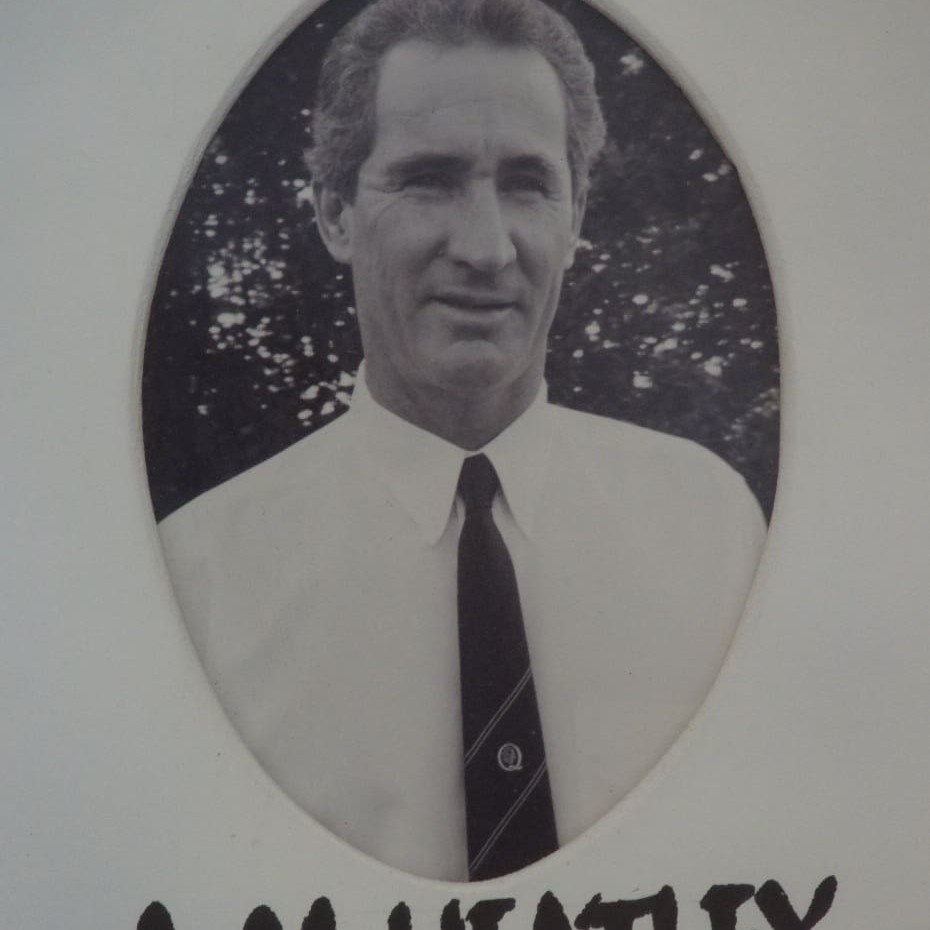 The 'honour roll' in the historic offices of the Central & Northern Graziers Association in Longreach includes this image of a youthful Don Heatley, C&N president between 1994 and 1997. C&N was arguably the most powerful and influential regional industry representative body in the nation, producing a series of CCA, AWC and MLA heads.