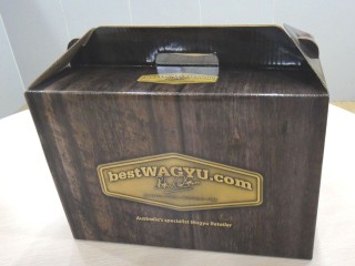 Attractively packaged Wagyu gift boxes like this example, popular in many Asian cultures, represent opportunity in online sales
