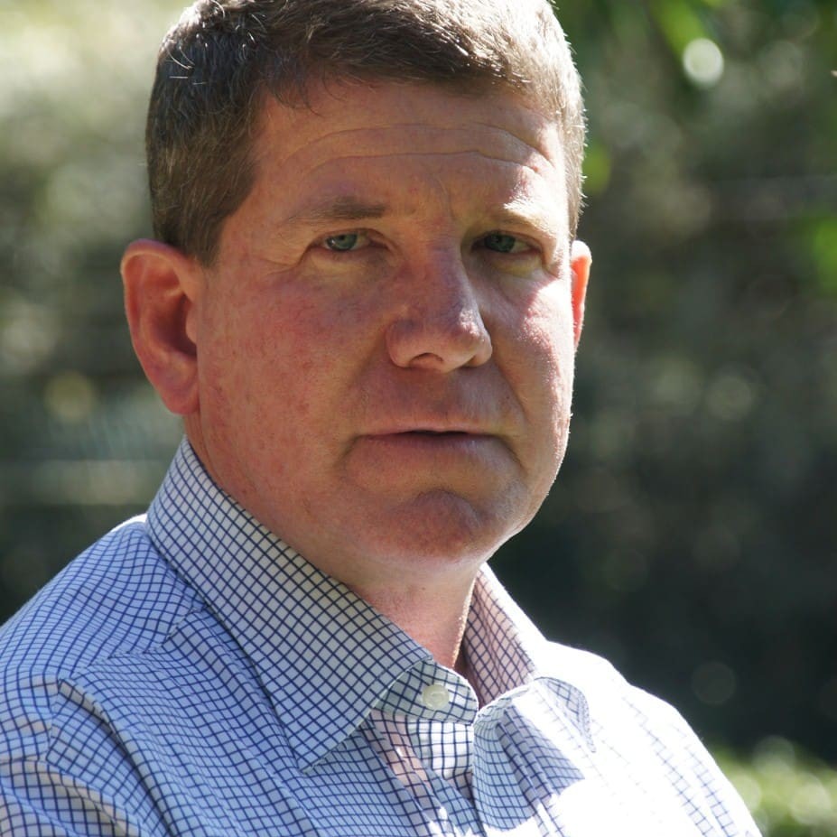 Central Queensland beef producer, Ian McCamley 