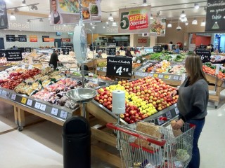 Store revamps have transformed older Coles supermarkets into ultra-modern consumer-friendly outlets like this one at Cannon Hill, in Brisbane's inner east.