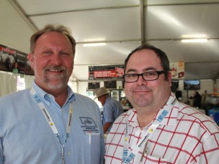 NCBA president J.D. Alexander with Cattle Council of Australia deputy director Jed Matz at Beef 2012