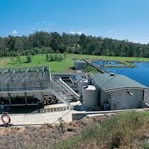 Waste water treatment facility at the JBS Dinmore plant