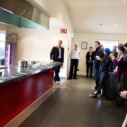 A restaurant tasting room was added in 2010