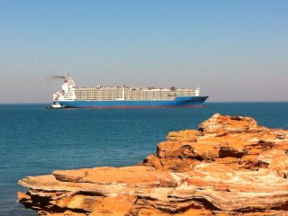 The MV Nada left Broome for Egypt with 17,000 cattle last week, its maiden voyage as a livestock carrier. 