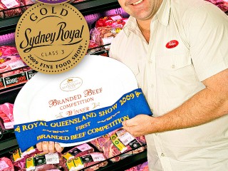 Peter Cabassi from Cabassi & Rea Wagyu with branded beef awards won in the past two years