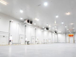 Freezer load-out section completed as part of stage-one of the Primo factory redevelopmernt