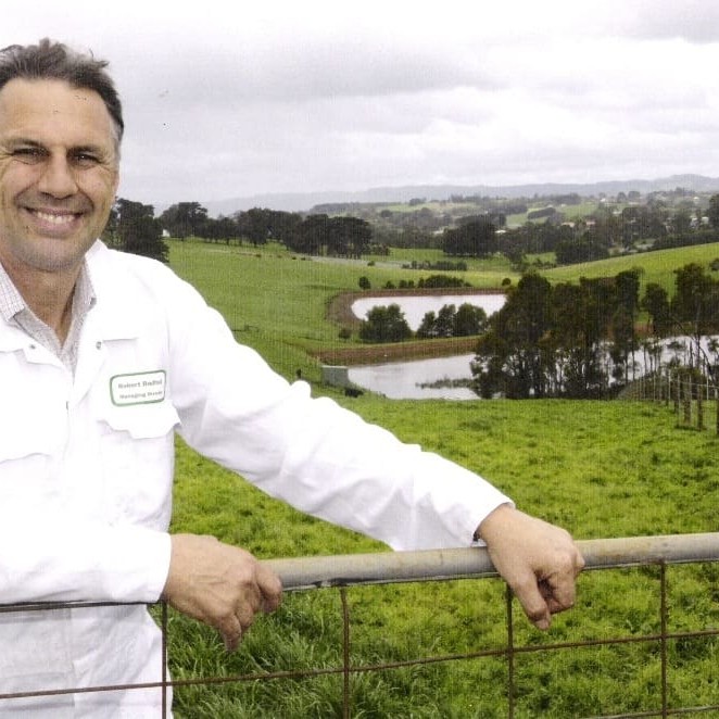 Robert Radford, head of Radford Meats in the Gippsland, was named 2011 agribusiness leader of the year