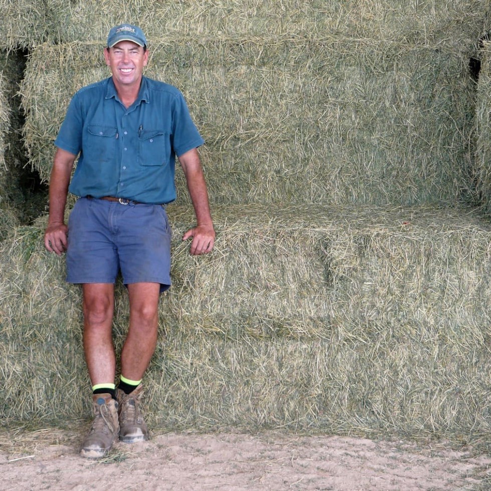 Ken Schmidt plans top have 450ha of lucerne under pivot by year's end