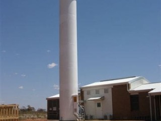 The Bureau of Meteorology weather radar facility at Tennant Creek.