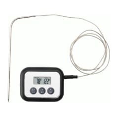 Digital meat thermometer with probe