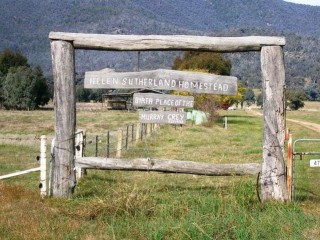 Helen Sutherland Homstead on Thologolong Station east of Wodonga, the birthplace of Murray Grey cattle, will go to auction in August.