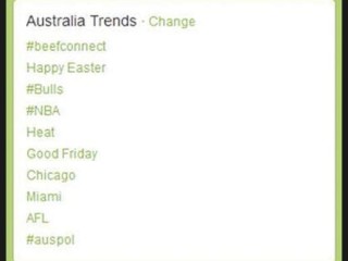The BeefConnect hashtag became the number one trending topic on Twitter in Australia during last Thursday's webinar. 