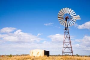 Windmill in Outback Australia