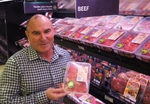 Head of supermarket operations, Pat McEntee, in Woolworths Indooroopilly store