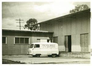 First Teys Bros delivery van 1960