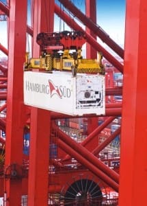 Hamburg Sud reefer trade export