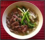 Beef noodle soup "Pho"
