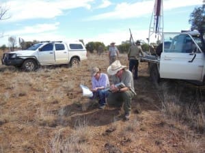 Soil testing CSIRO pastures