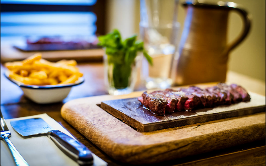 Flat iron steak