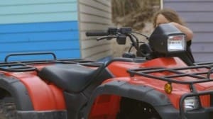 Children must never ride quad bikes intended for adults, the ACCC says.