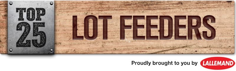 Beef Centrals Top 25 Lot Feeders - Proudly brought to you by Lallemand