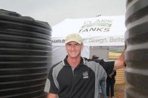 Clark Tanks business development manager Damian High.