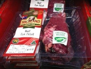 Bindaree's retail ready Highland Park product on sale in Aldi supermarkets
