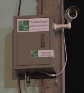 CCTV camera box