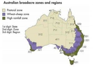 Cattle regions