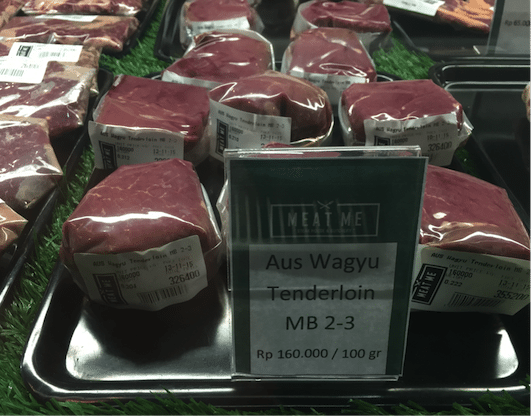 AUD$160 per kg, Too rich for my wallet.