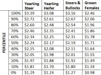 Copyright Bush AgriBusiness. Analysis uses data from MLA’s NLRS & ABS.