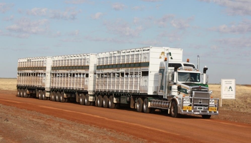 ANT Roadtrain ... off to work