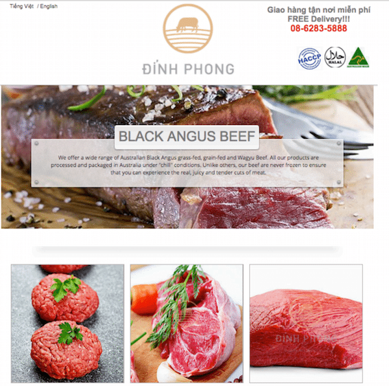 Ainsworth June 2016 Vietnam online ad