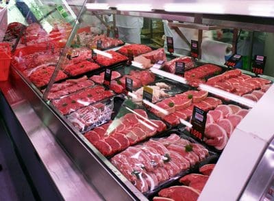 Tasman Frankston retail beef counter