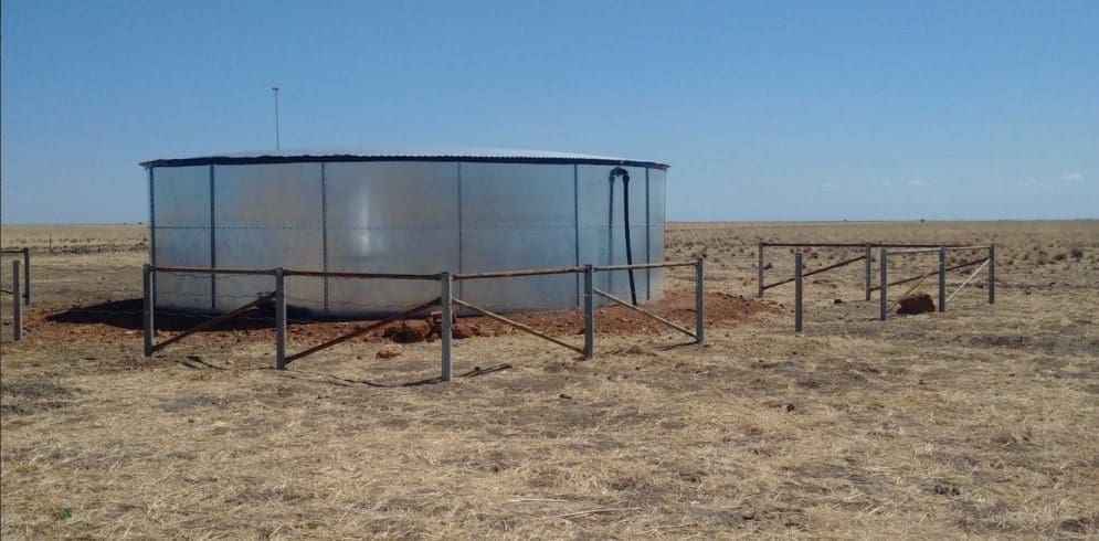 Mew water infrastructure like this tank and troughs on Brunette Downs is driving productivity on other CPC properties.