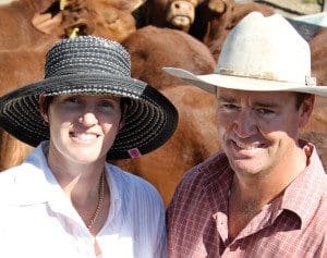 Droughtmaster stud cattle breeders Darren and Helen Childs say the new technology will assist in meeting the industry’s demand for improved genetics