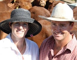 Droughtmaster stud cattle breeders Darren and Helen Childs say the new technology will assist in meeting the industry’s demand for improved genetics