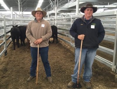 Two of the new staff, Michael and Troy, during SELX orientation in the new yards this week. 