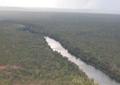 The Flora River provides good permanent water on Aroona