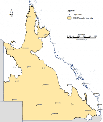 GABORA water plan area