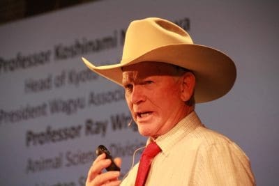 Wally Rea speaks to Wagyu conference