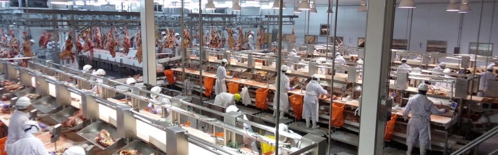 Breeders and Packers processing facility in Uruguay. Click on image for a larger view.