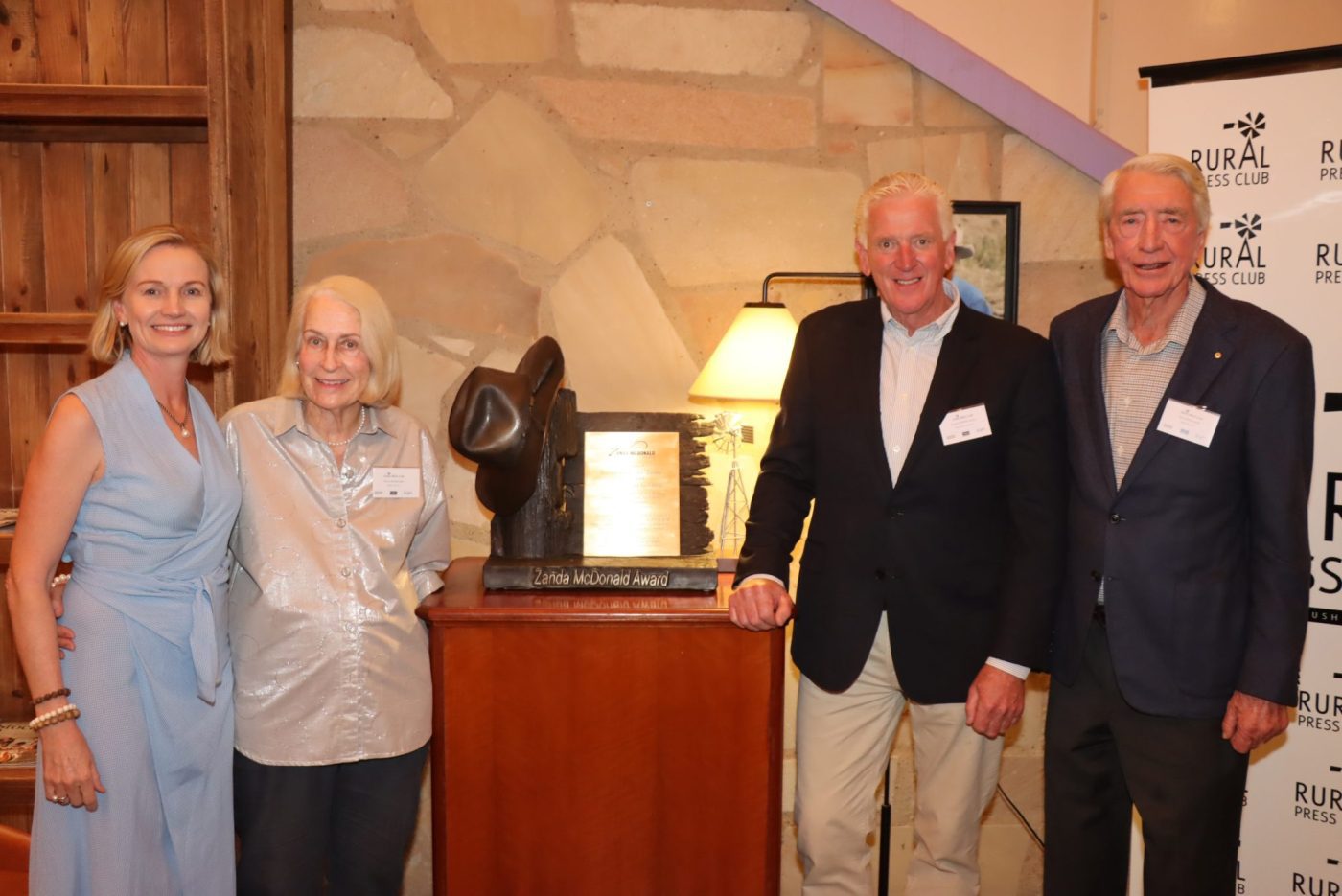 Zanda McDonald, Jon Condon and Pete Lewis honoured in Longreach ceremony + PICS