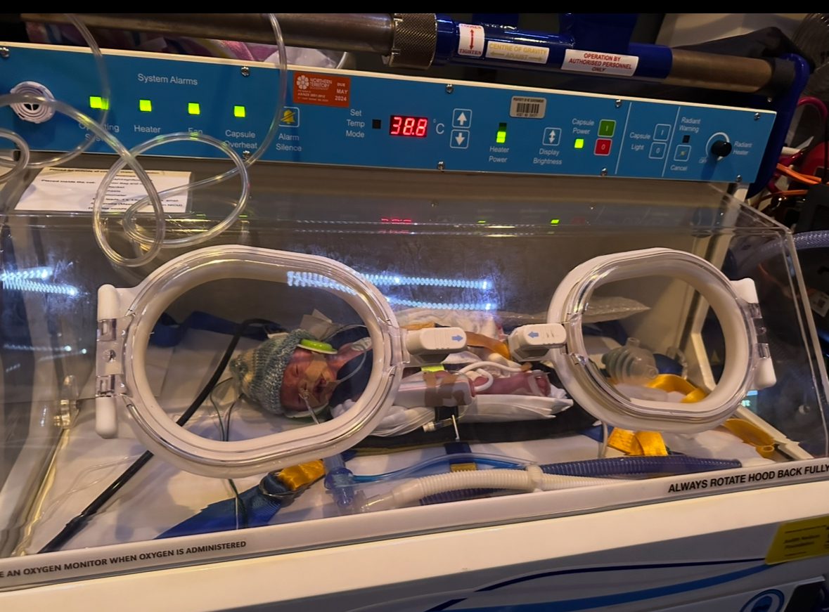 Archie with CareFlight Team