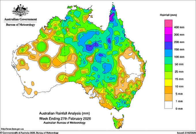 Northern Australia’s big wet season continues, with more rain forecast